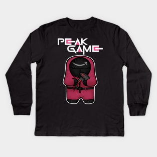 Peak Game (Light) Kids Long Sleeve T-Shirt